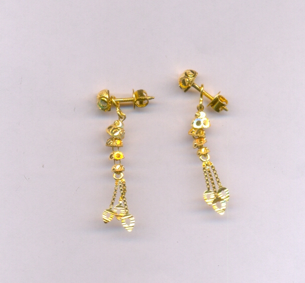 GOLD HANGING PLAIN FANCY