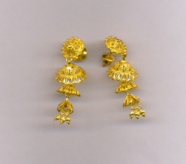 GOLD HANGING PLAIN FANCY