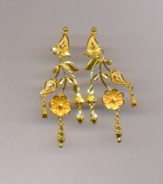 GOLD HANGING PLAIN FANCY