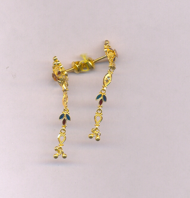 GOLD HANGING PLAIN FANCY