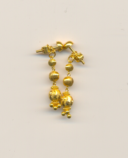 GOLD HANGING PLAIN FANCY
