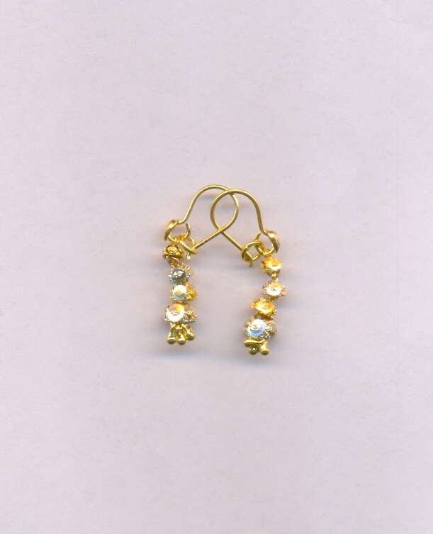GOLD HANGING PLAIN FANCY