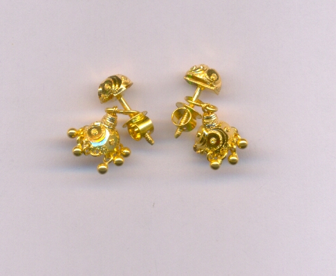 GOLD HANGING PLAIN FANCY