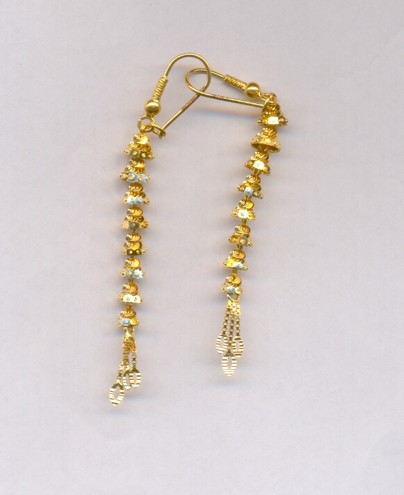 GOLD HANGING PLAIN FANCY