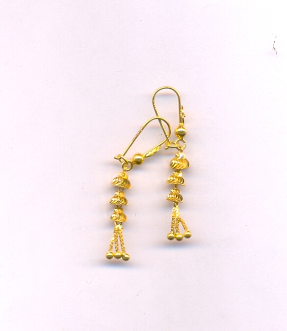 GOLD HANGING PLAIN FANCY