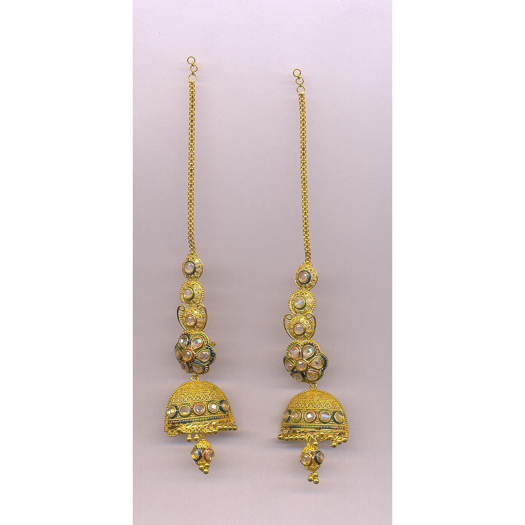 GOLD HANGING PLAIN FANCY