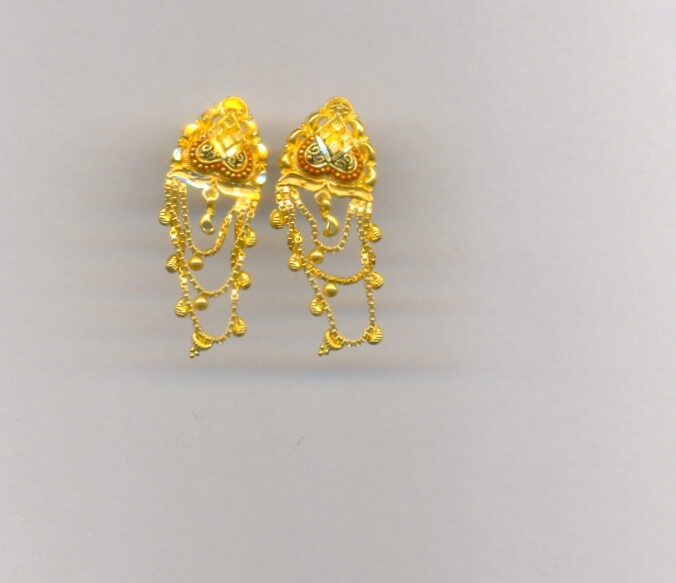 GOLD HANGING PLAIN FANCY