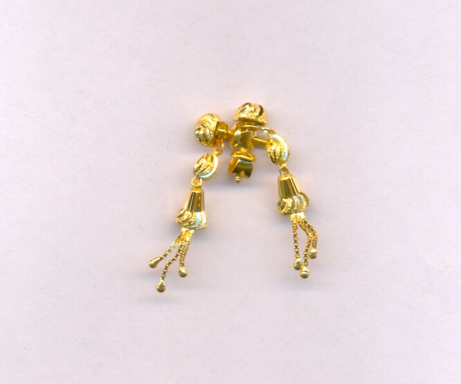 GOLD HANGING PLAIN FANCY