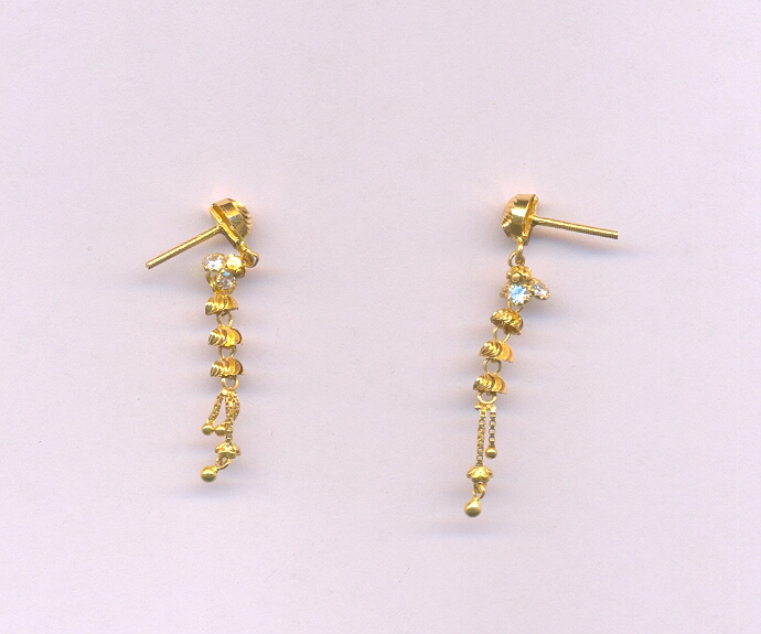 GOLD HANGING PLAIN FANCY