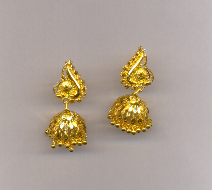 GOLD HANGING PLAIN FANCY