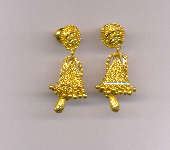 GOLD HANGING PLAIN FANCY
