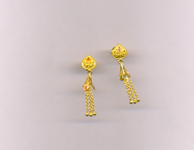 GOLD HANGING PLAIN FANCY