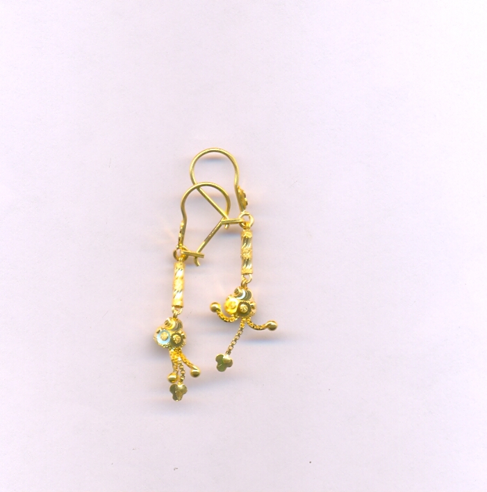 GOLD HANGING PLAIN FANCY