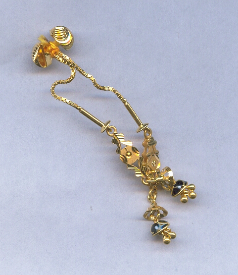 GOLD HANGING PLAIN GENERAL