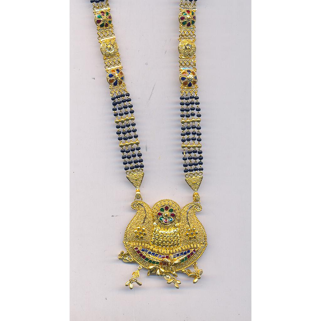GOLD MANGALSUTRA PLAIN FANCY