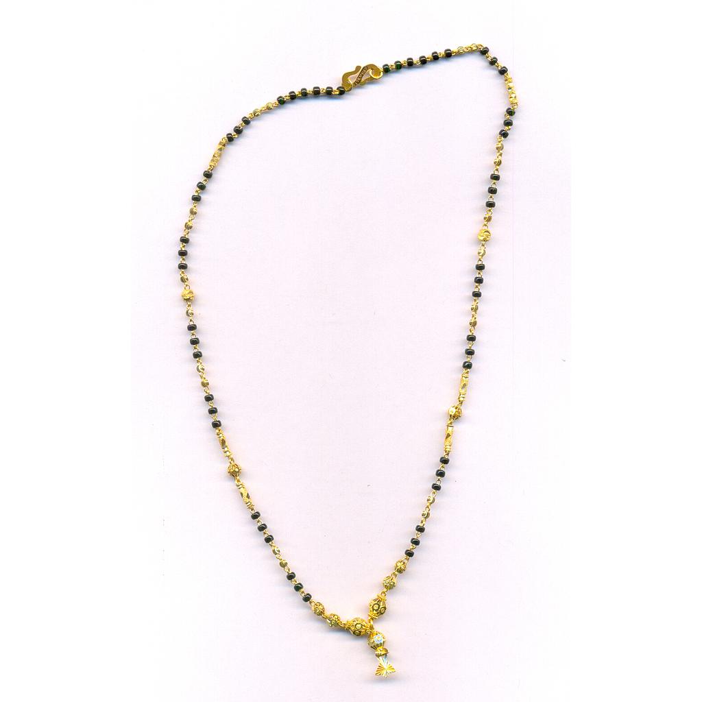 GOLD MANGALSUTRA PLAIN FANCY