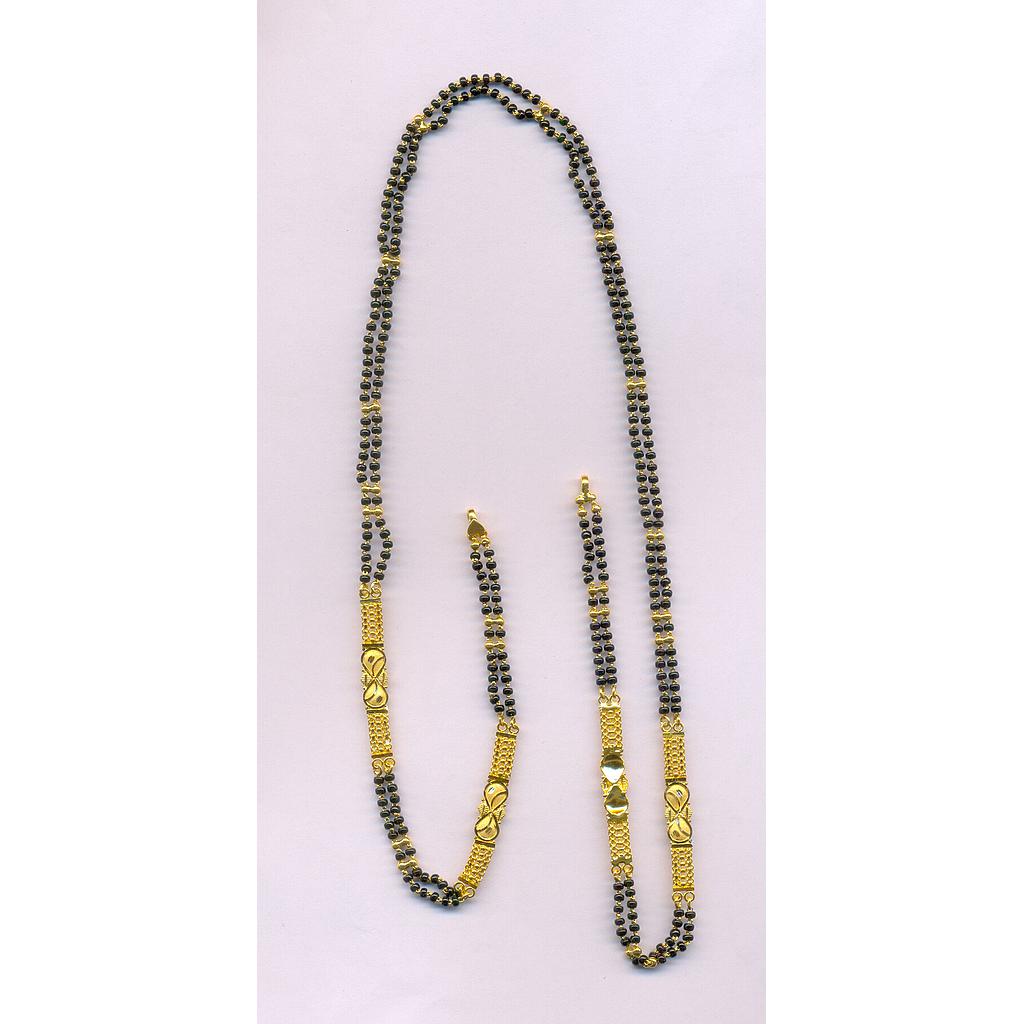 GOLD MANGALSUTRA PLAIN FANCY