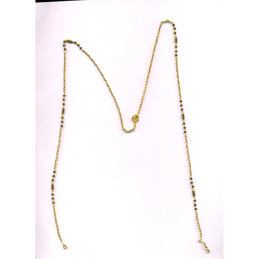 GOLD MANGALSUTRA PLAIN FANCY