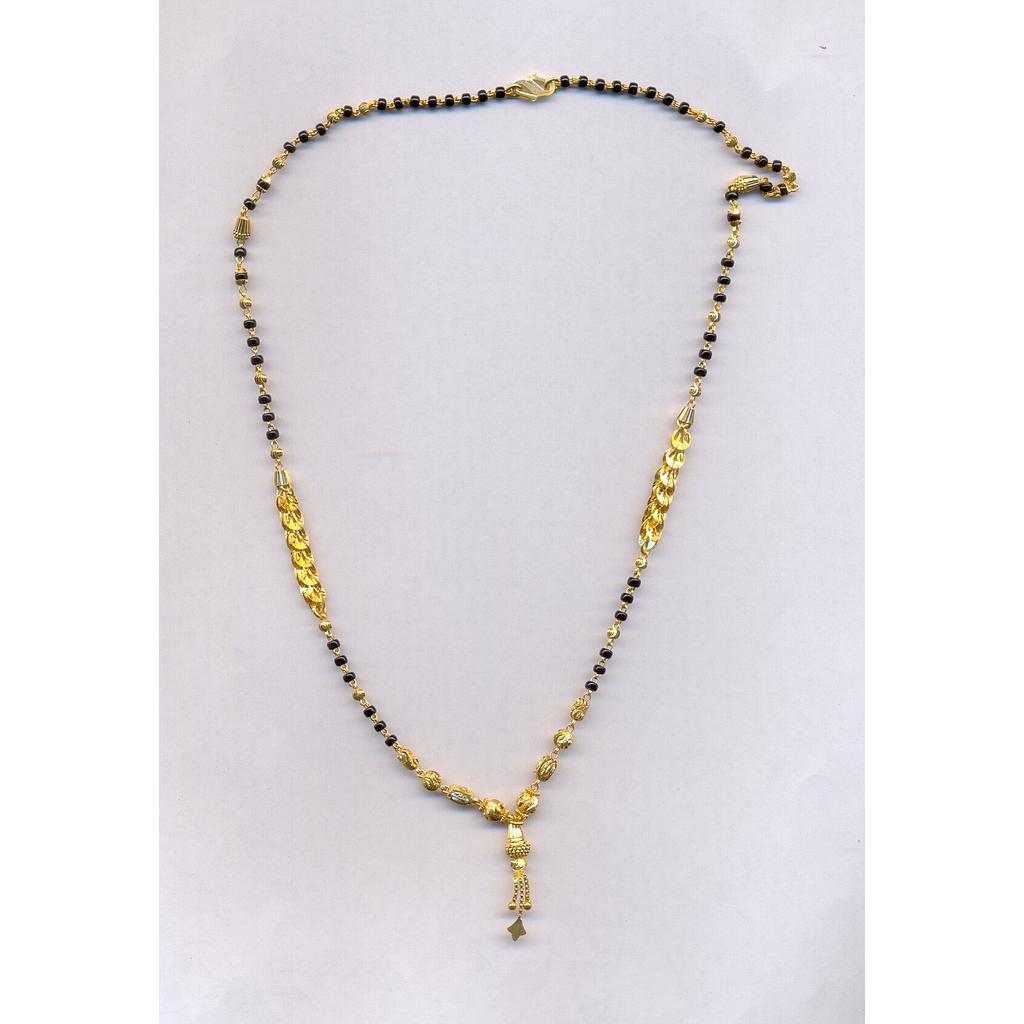 GOLD MANGALSUTRA PLAIN FANCY