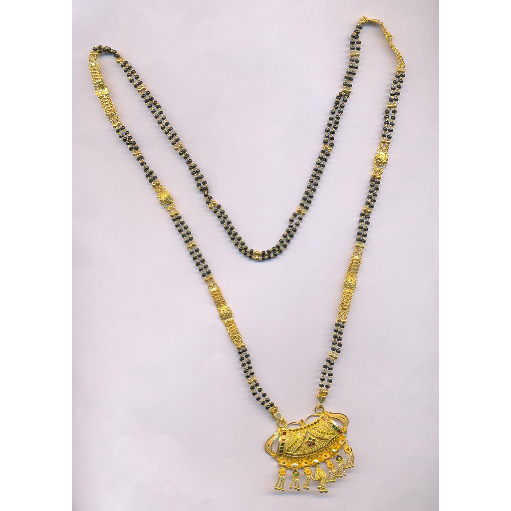 GOLD MANGALSUTRA PLAIN FANCY