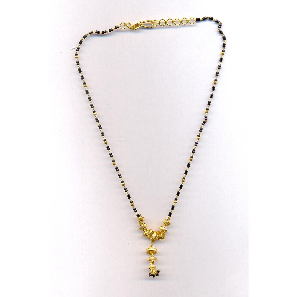 GOLD MANGALSUTRA PLAIN FANCY