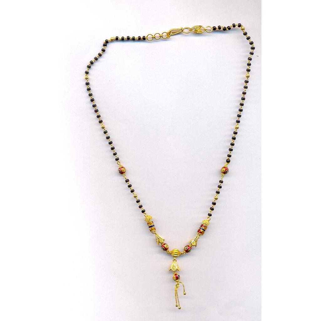 GOLD MANGALSUTRA PLAIN FANCY