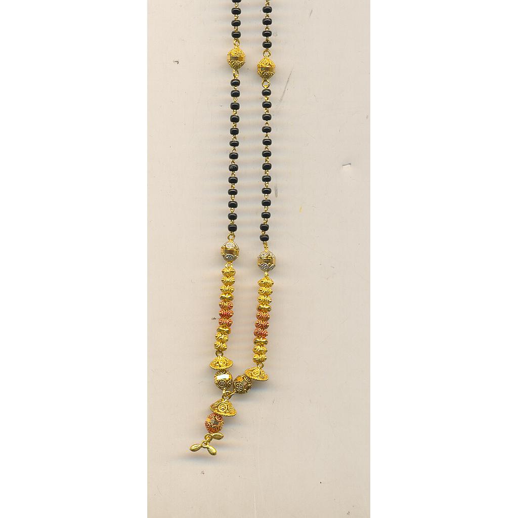 GOLD MANGALSUTRA PLAIN FANCY