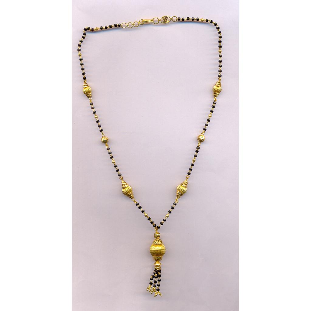 GOLD MANGALSUTRA PLAIN FANCY