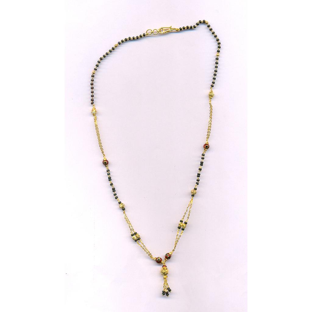 GOLD MANGALSUTRA PLAIN FANCY