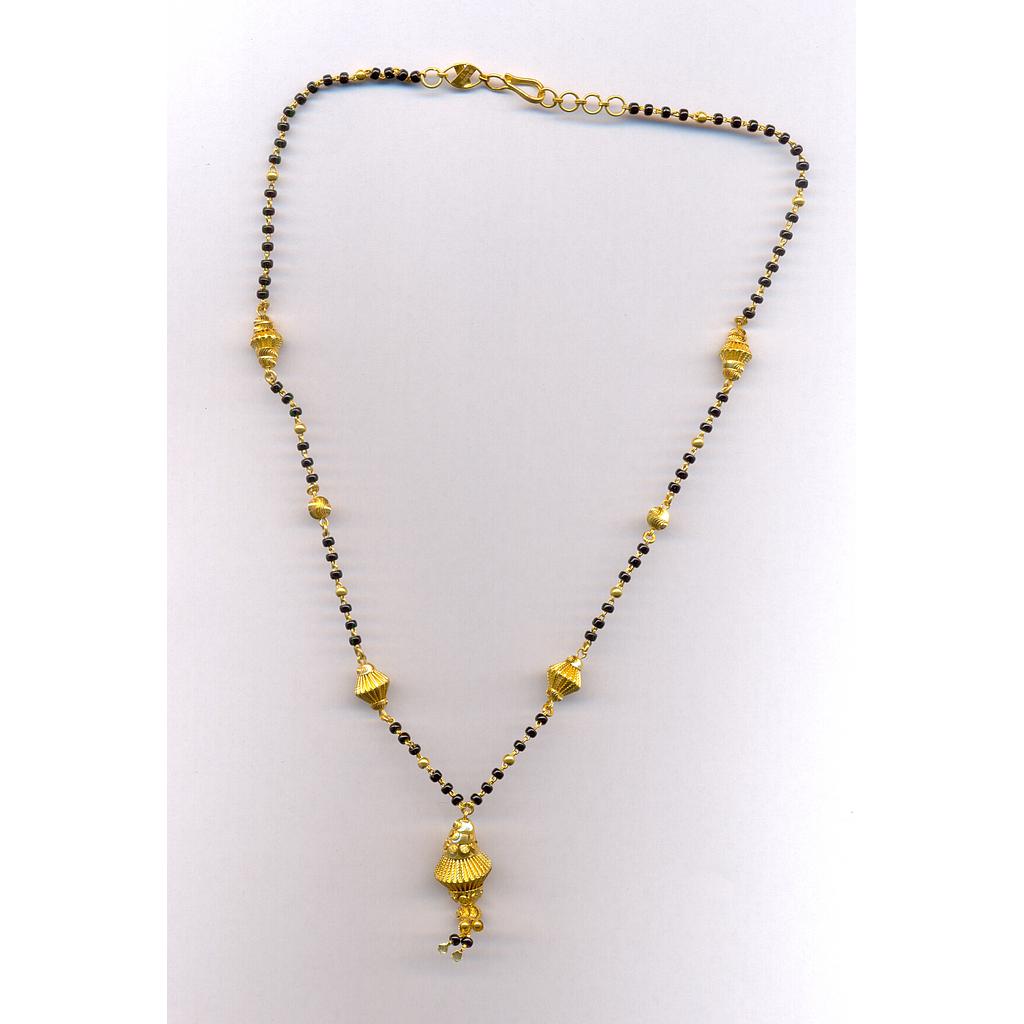 GOLD MANGALSUTRA PLAIN FANCY