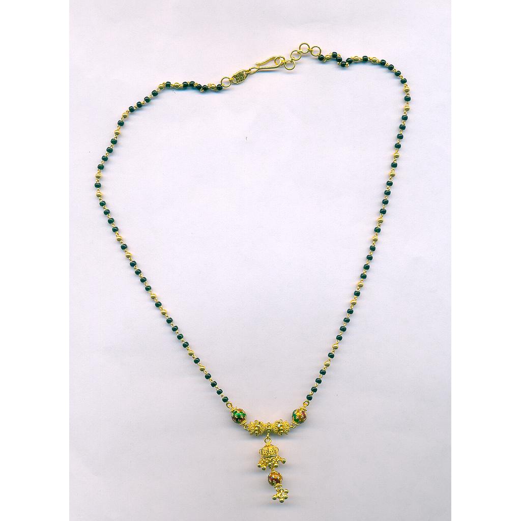 GOLD MANGALSUTRA PLAIN FANCY