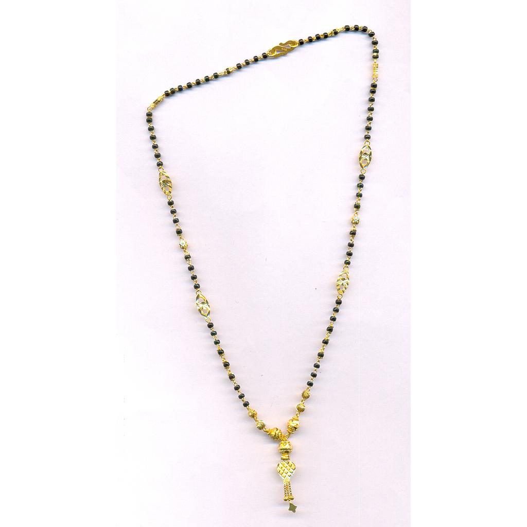 GOLD MANGALSUTRA PLAIN FANCY