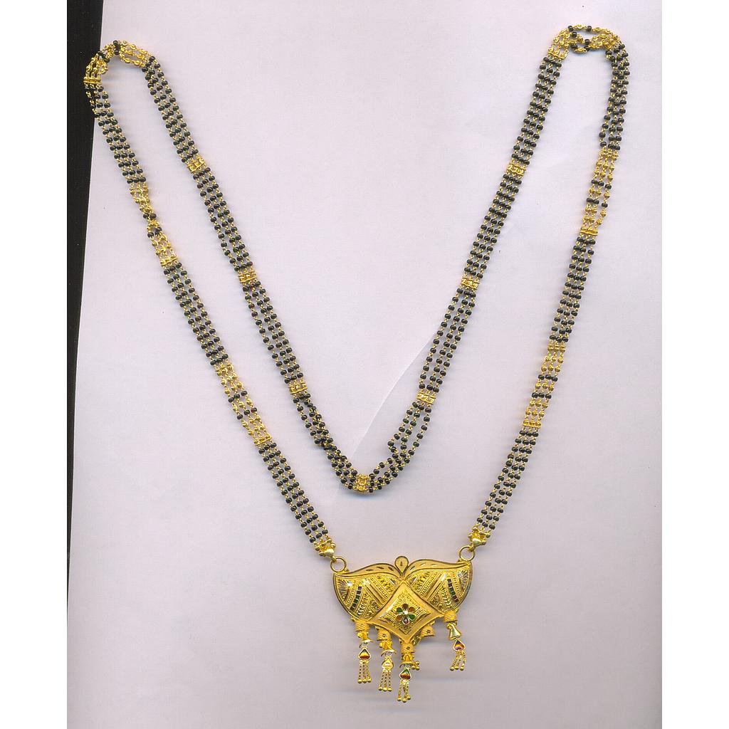 GOLD MANGALSUTRA PLAIN FANCY