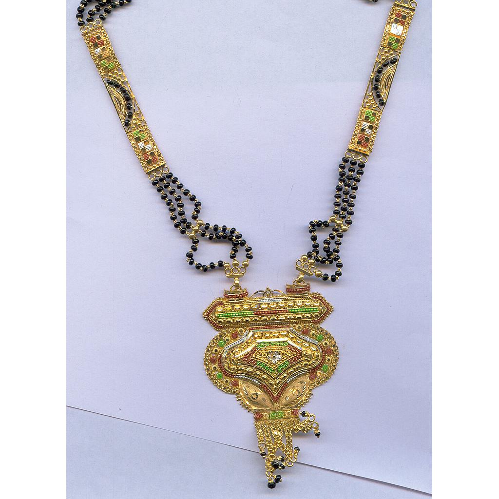 GOLD MANGALSUTRA PLAIN FANCY