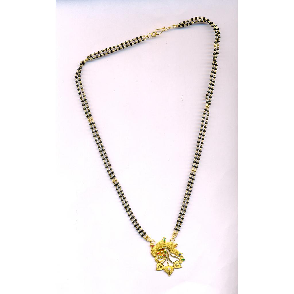 GOLD MANGALSUTRA PLAIN FANCY