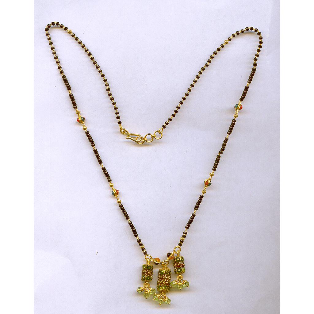 GOLD MANGALSUTRA PLAIN FANCY