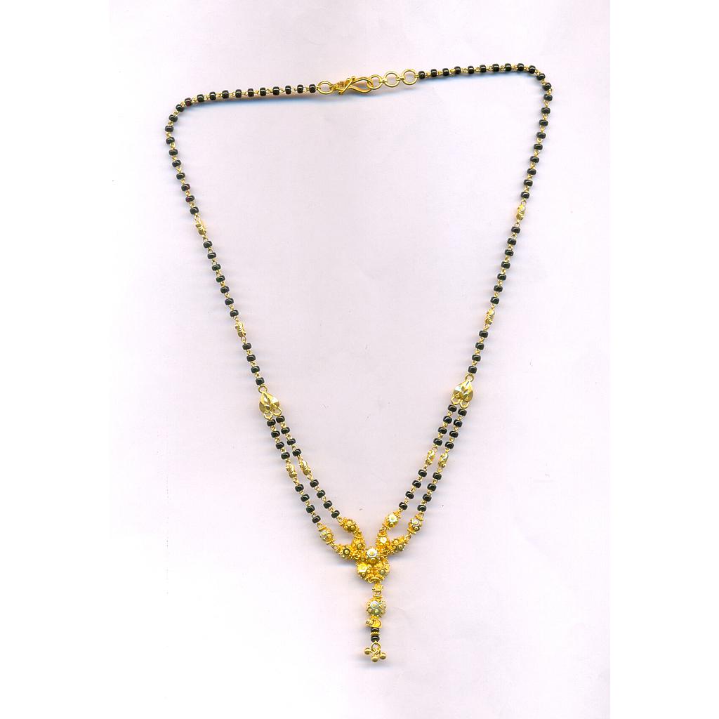 GOLD MANGALSUTRA PLAIN FANCY