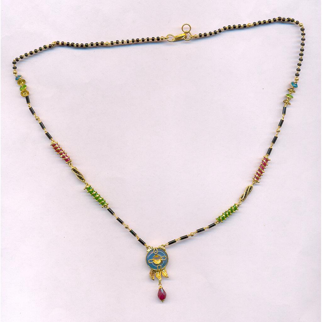 GOLD MANGALSUTRA PLAIN FANCY
