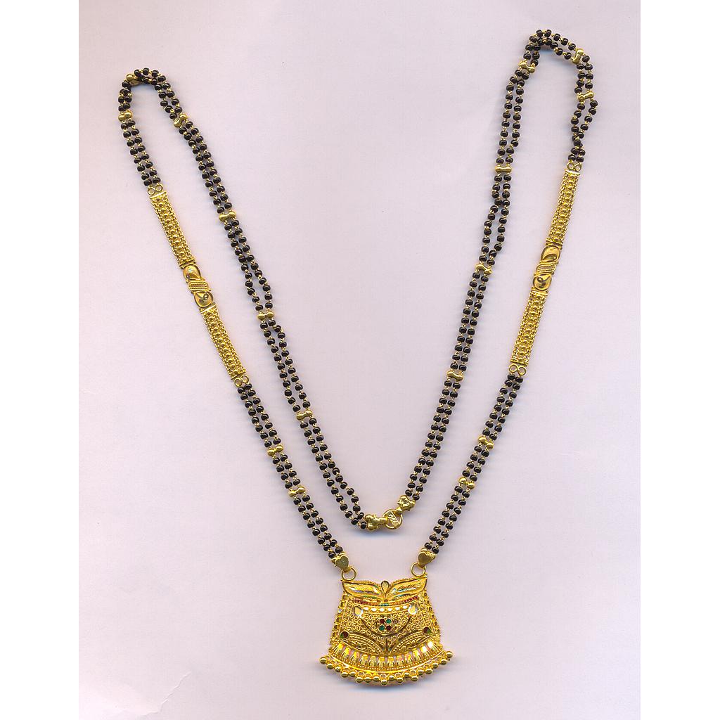 GOLD MANGALSUTRA PLAIN FANCY