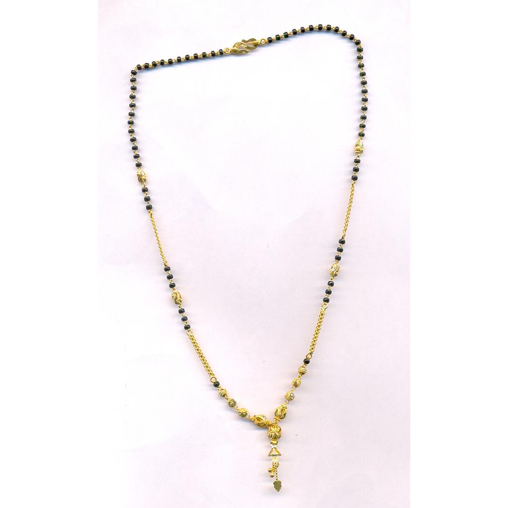 GOLD MANGALSUTRA PLAIN FANCY