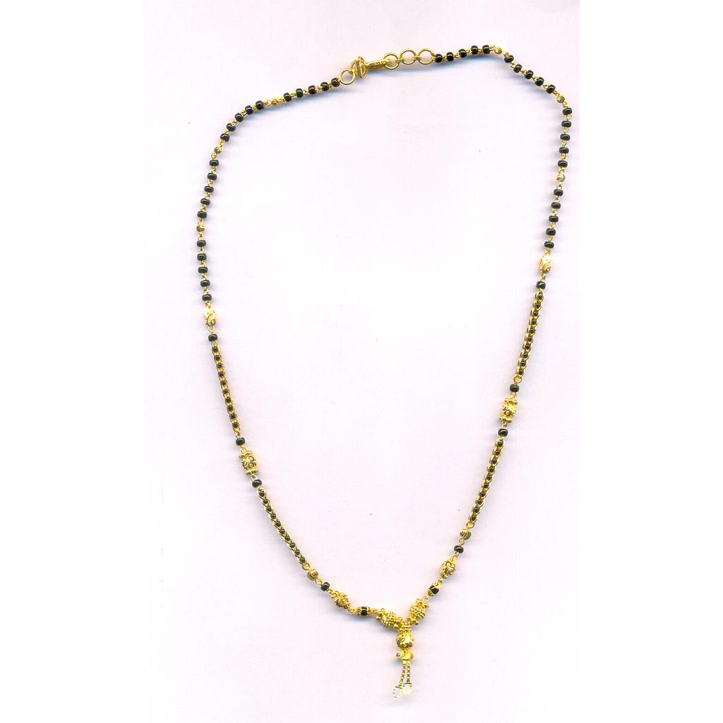 GOLD MANGALSUTRA PLAIN FANCY