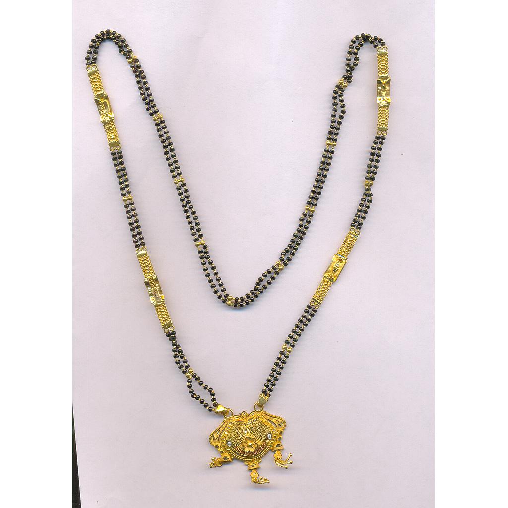 GOLD MANGALSUTRA PLAIN FANCY