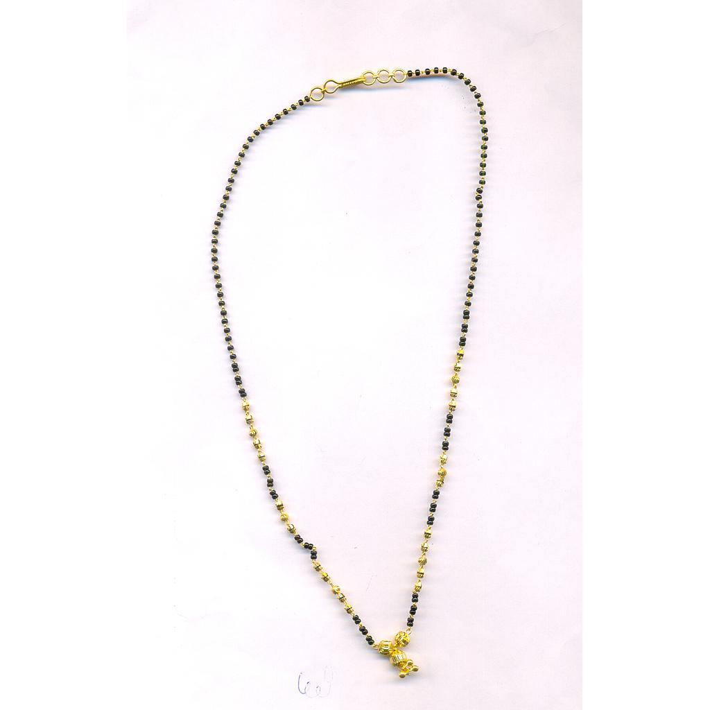 GOLD MANGALSUTRA PLAIN FANCY