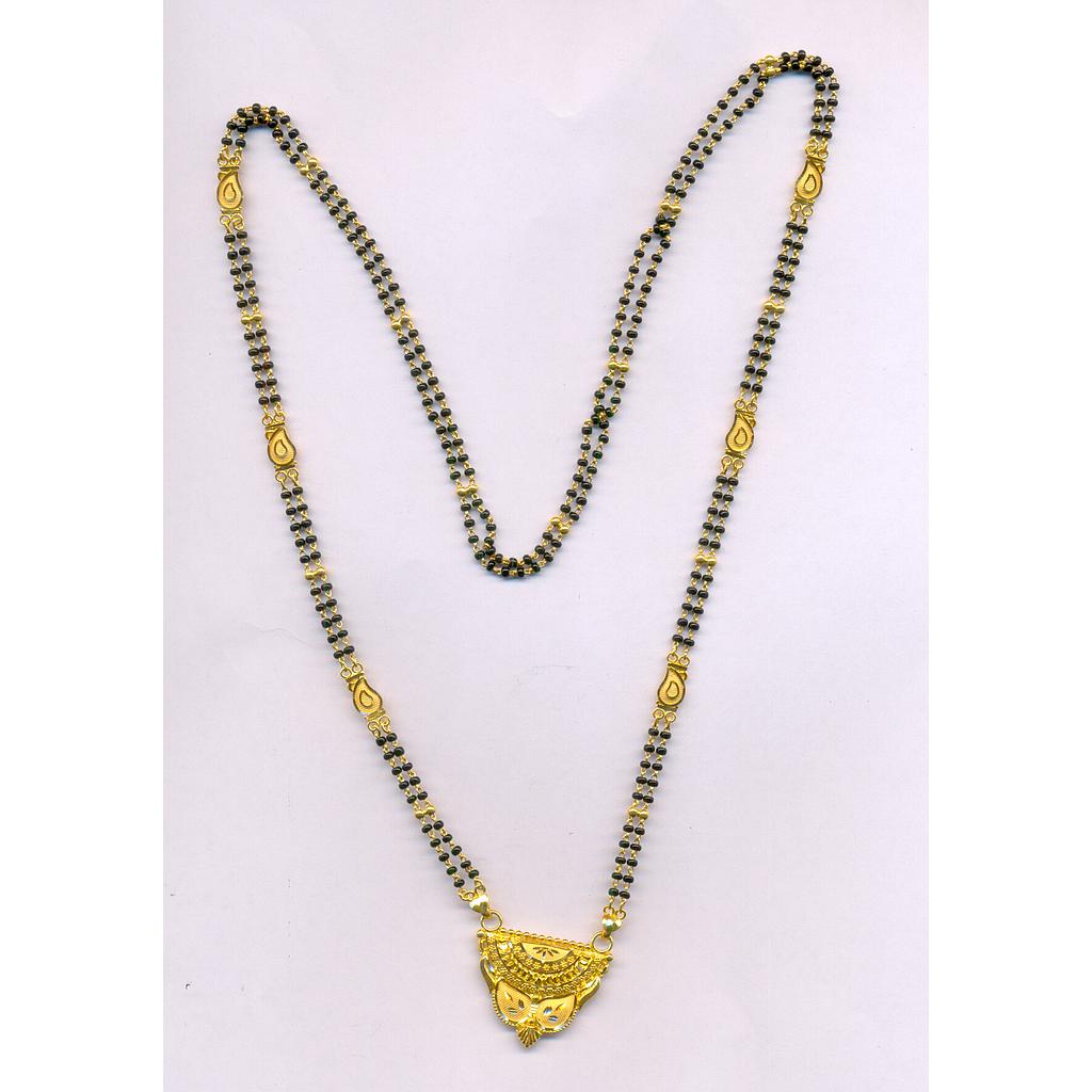 GOLD MANGALSUTRA PLAIN FANCY