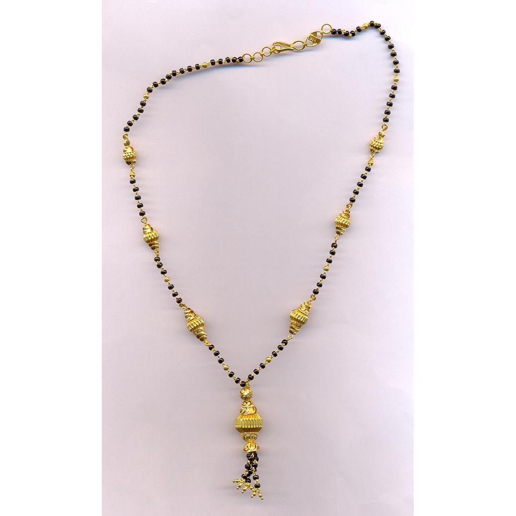 GOLD MANGALSUTRA PLAIN FANCY