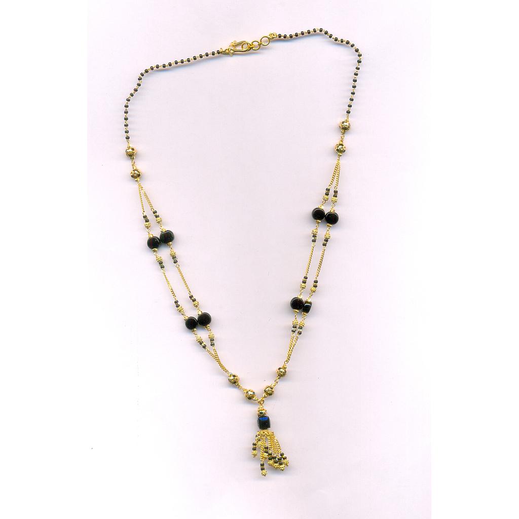 GOLD MANGALSUTRA PLAIN FANCY