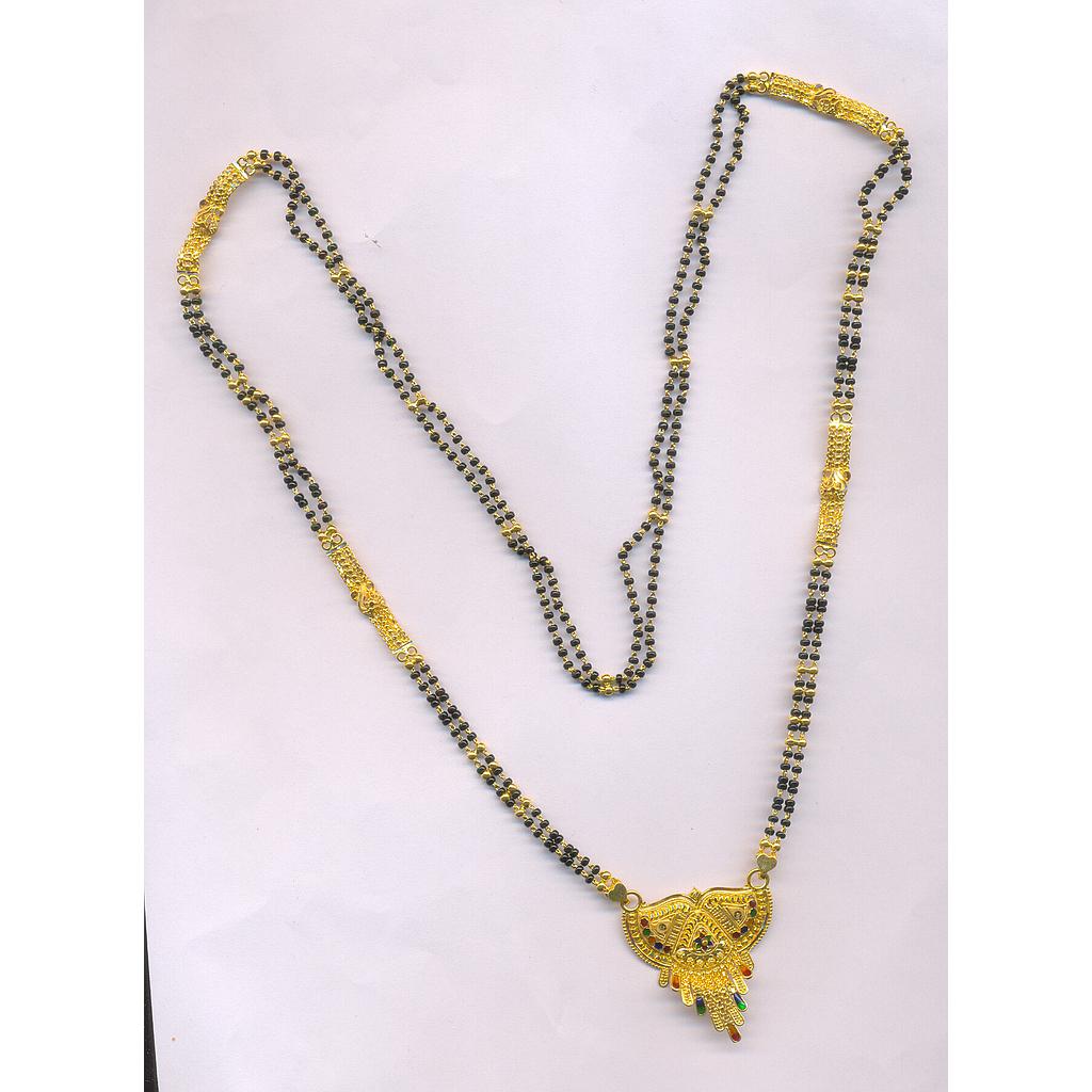 GOLD MANGALSUTRA PLAIN FANCY