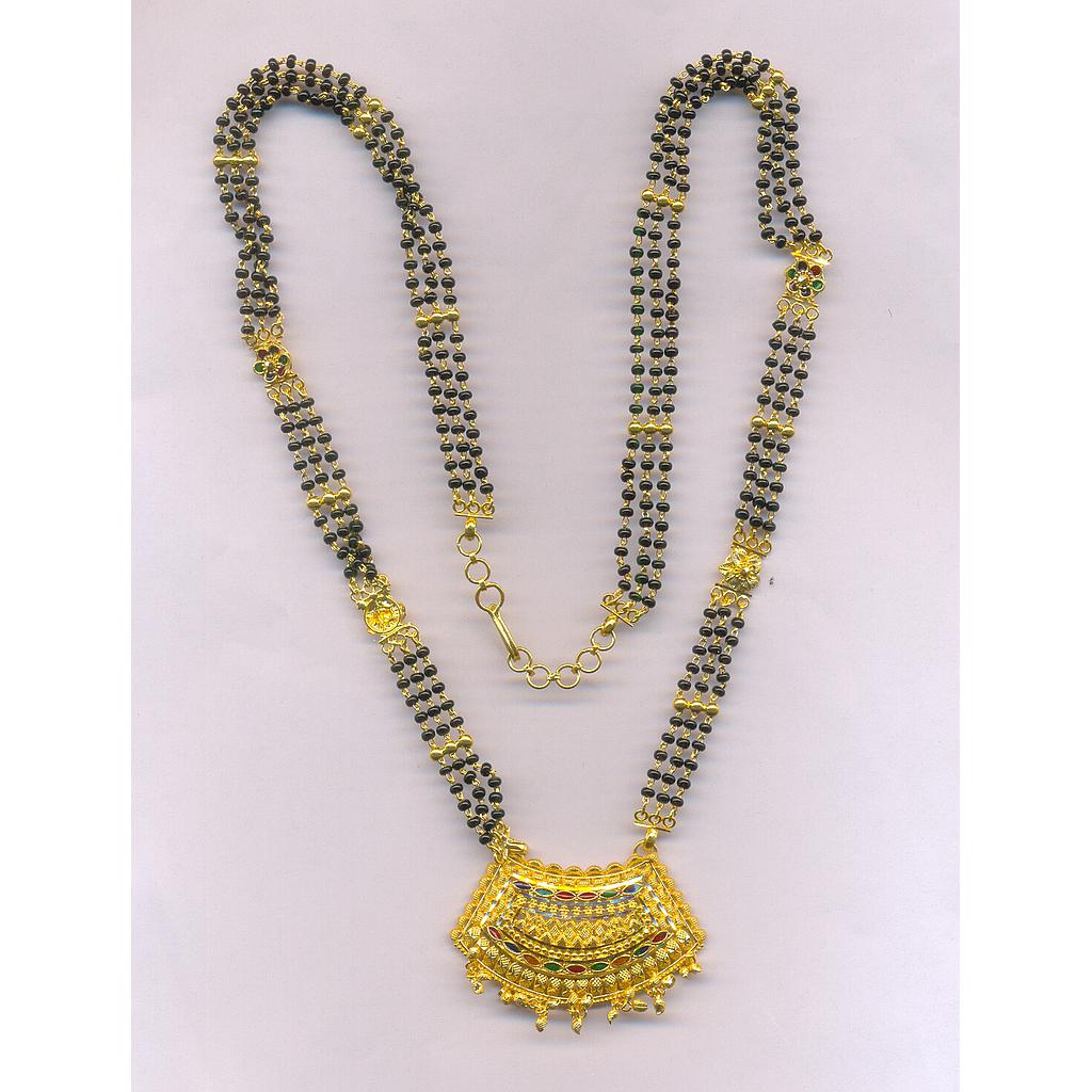 GOLD MANGALSUTRA PLAIN FANCY