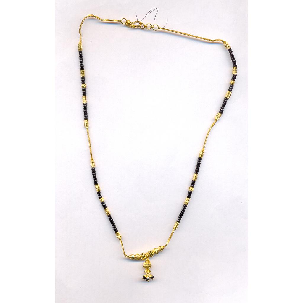 GOLD MANGALSUTRA PLAIN FANCY
