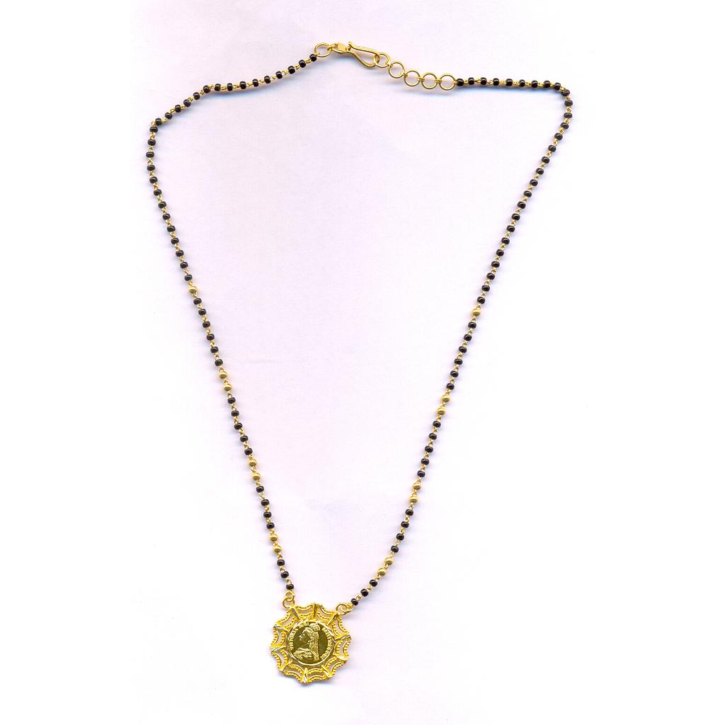 GOLD MANGALSUTRA PLAIN FANCY
